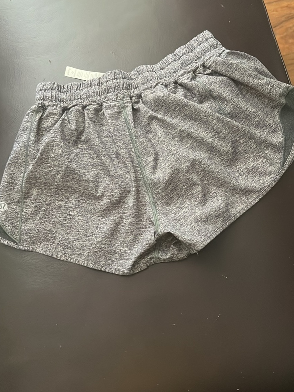 lululemon athletica Heather Gray Running Shorts